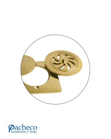 Mirilla de Latón Brillo para Puertas de Entrada