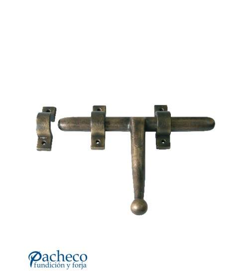 Pestillo Rústico de Hierro Forjado para Puertas Interiores Tradicionales