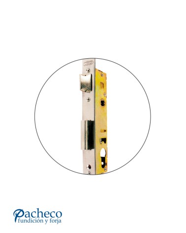 Cerradura de Seguridad con Bombillo Antirrobo en Acero para Puertas Metálicas