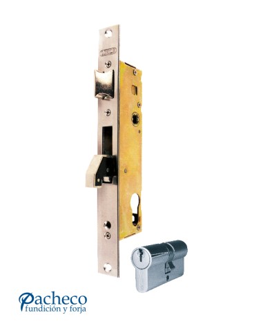 Cerradura de Embutir con Bombillo de Seguridad para Puertas Blindadas o Metálicas