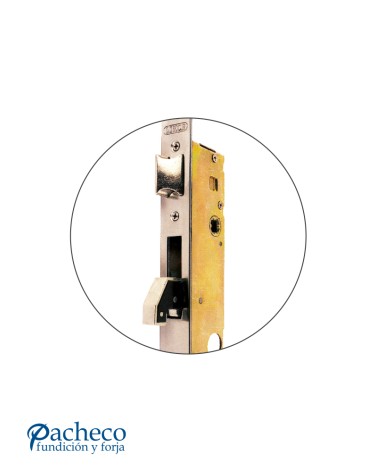 Cerradura de Embutir con Bombillo de Seguridad para Puertas Blindadas o Metálicas