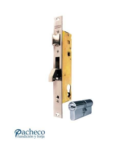 Cerradura de Seguridad Profesional con Bombillo de Doble Protección para Puertas Exteriores