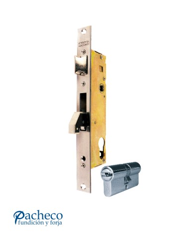 Cerradura de Seguridad Profesional con Bombillo de Doble Protección para Puertas Exteriores