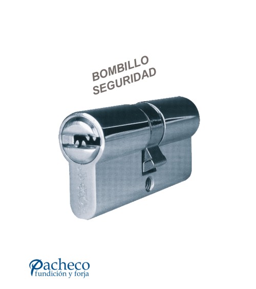 Bombillo de seguridad europerfil con leva corta para cerraduras de alta protección