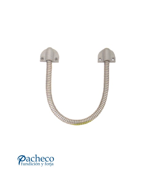 Pasacables metálico flexible para puertas metálicas y automatismos