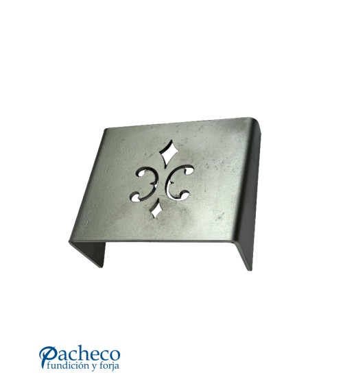 Pisón de hierro para empuje de puertas  modelo decorativo clásico