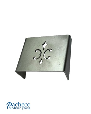 Pisón de hierro para empuje de puertas  modelo decorativo clásico