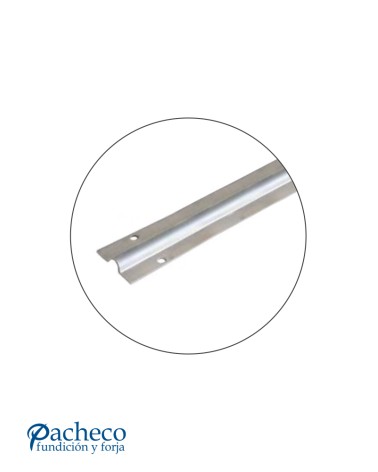 Carril o riel atornillar "U" para puerta corredera