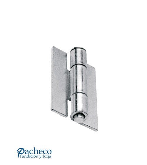 Bisagra de libro para puerta metálica