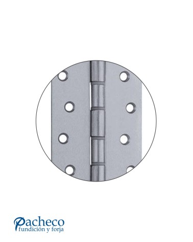 Bisagra para tornillar con rodamiento de Inodiable AISI304 para puerta metálica
