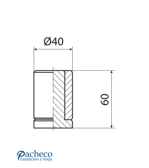 Parte Superior de Punto de giro 40 a bola para Portón Parte Superior de Punto de giro 40 a bola para Portón