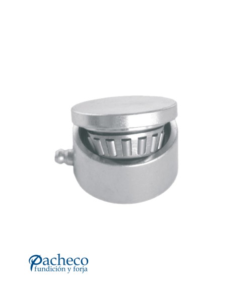 Parte Inferior de Punto de giro de 42 mm con Rodamiento para Puerta de Cancela o Portón