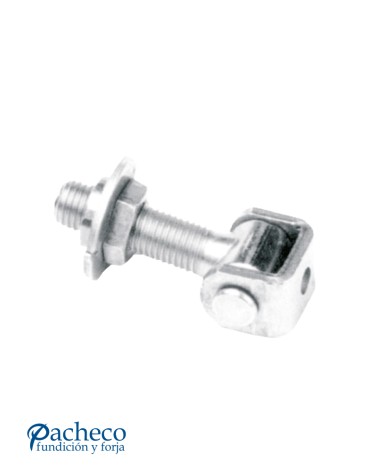 Bisagra regulable con dado para puerta de cancela