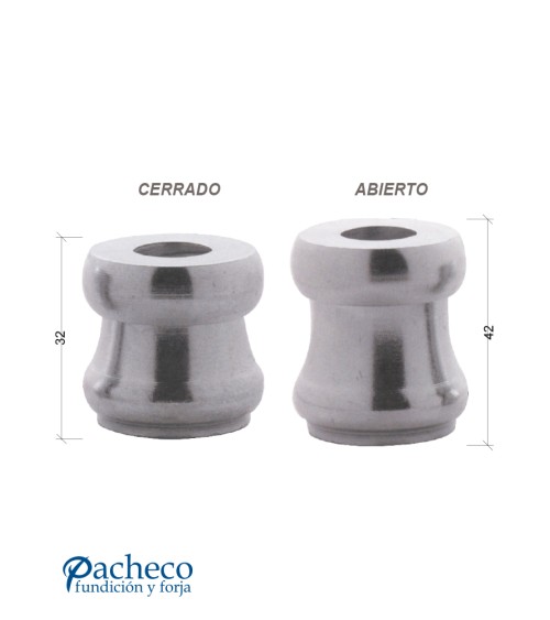 Tope Galvanizado para Rejas de Ventanas y Barandillas