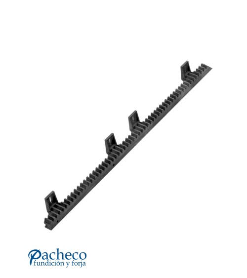 Cremallera para atornillar/soldar  para puerta corredera