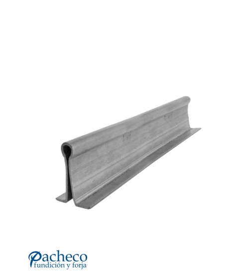 Carril o riel empotrar "U" para puerta corredera