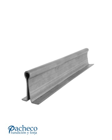 Carril o riel empotrar "U" para puerta corredera
