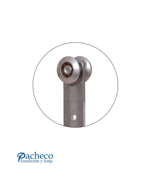 Rollapar colgadero simple U-40 para puerta corredera colgada