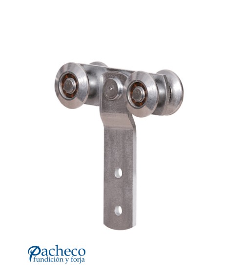 Rollapar colgadero doble U-40 para puerta corredera colgada