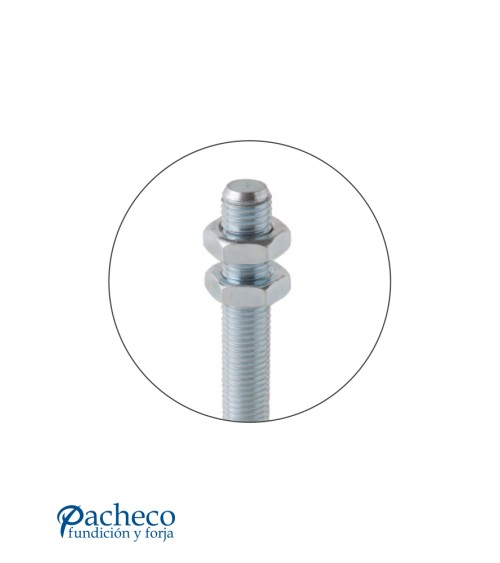 Guiador inferior U-19 para puerta corredera colgada