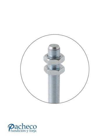 Guiador inferior U-19 para puerta corredera colgada