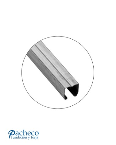 Rail superior U-40 para puerta corredera colgada