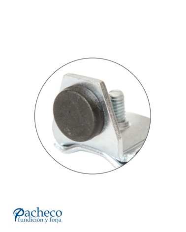 Tope rail U-30 para puerta corredera colgada