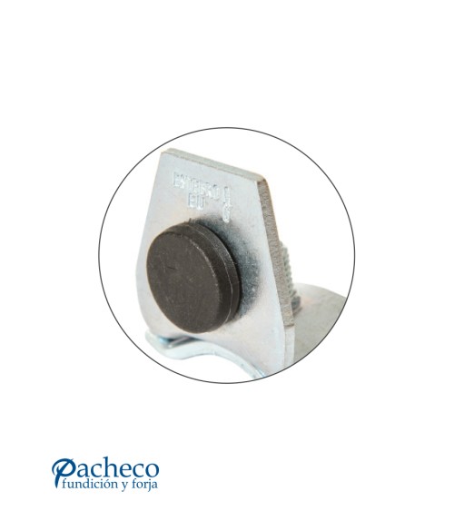 Tope raíl U-40 para puerta corredera colgada