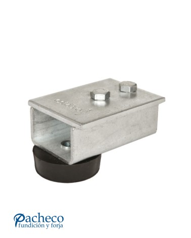 Tope rail U-60 para puerta corredera colgada