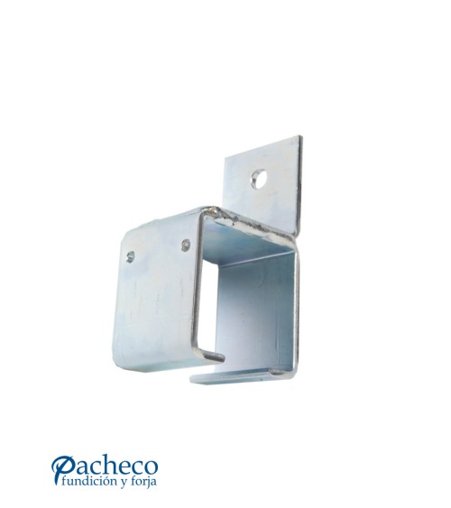 Abrazadera a pared soldada U-40 para puerta corredera colgada