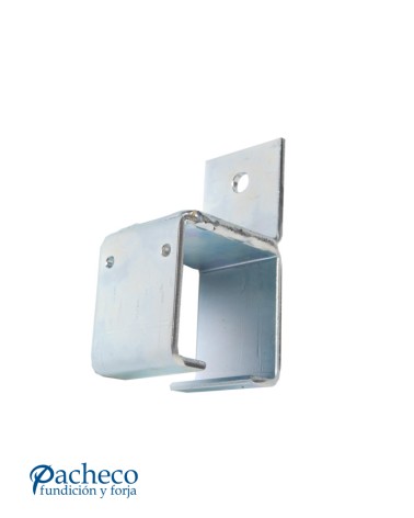 Abrazadera a pared soldada U-40 para puerta corredera colgada