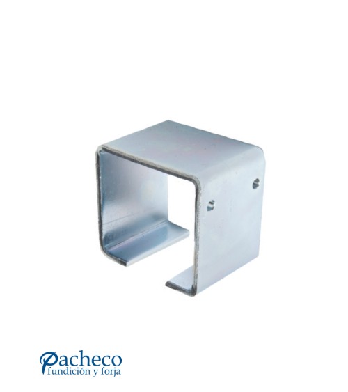 Abrazadera soldar para raíl U-40 para puerta corredera colgada