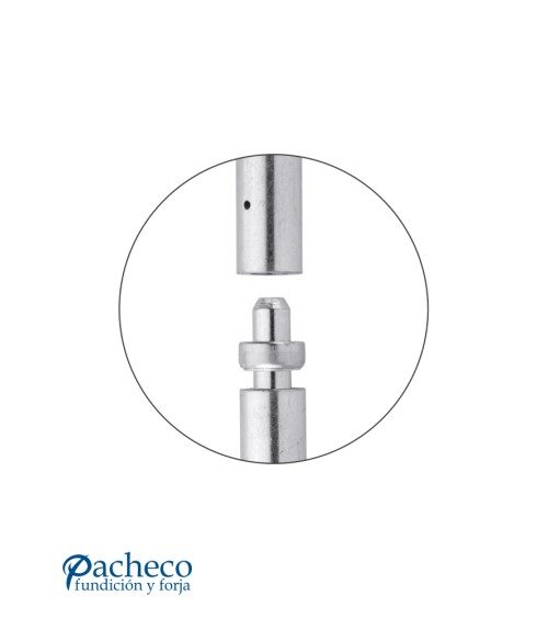 Pernio Torneado con Rodamiento Axial para Puerta Metálica