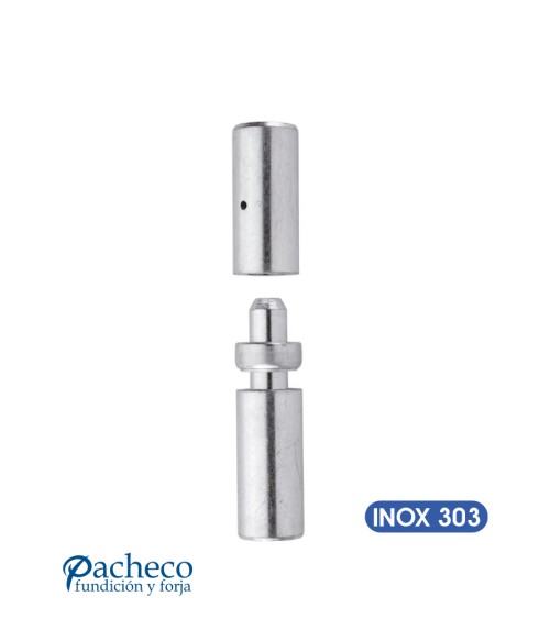 Pernio Torneado con Rodamiento Axial para Puerta Metálica