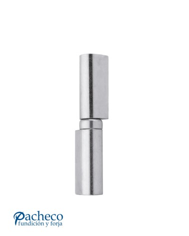 Pernio perfil gota con rodamiento axial para puerta metálica