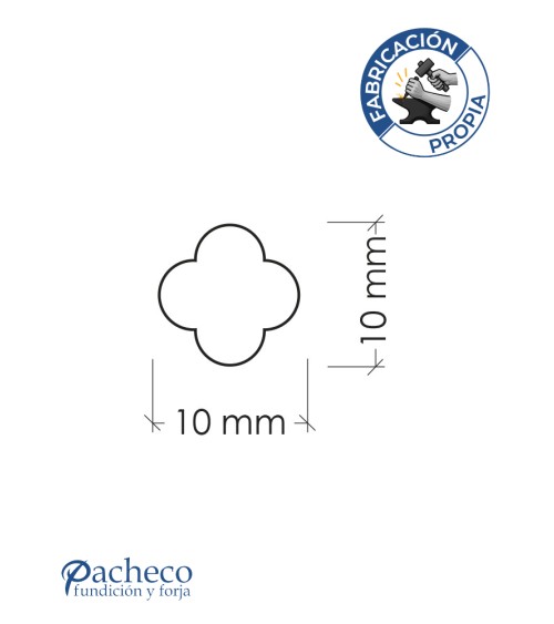 Celosía de hierro diseño rombos para cerramientos y barandillas exteriores