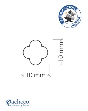 Celosía de hierro diseño rombos para cerramientos y barandillas exteriores