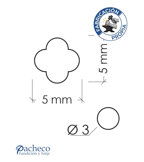 Panel decorativo de hierro con estampado panot para barandillas y separación de ambientes exteriores
