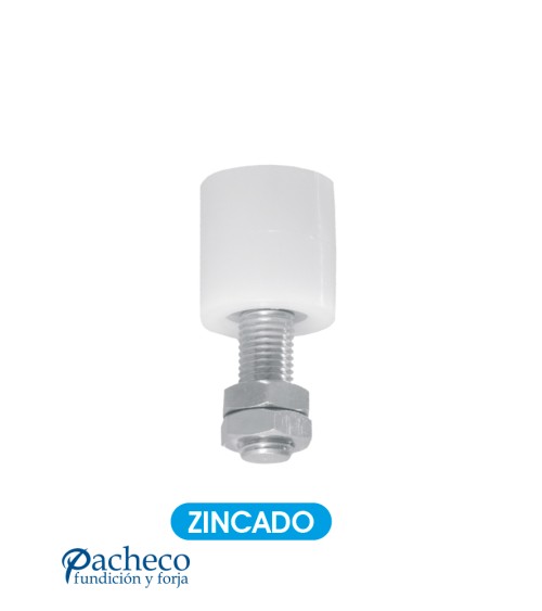 Polea guía de nylon para puerta corredera