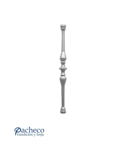 Balaustre Forjado Macolla Central Redondo 16 mm