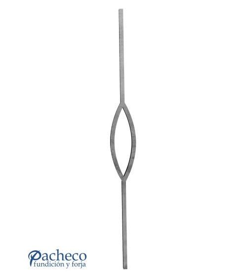 Balaustre Forjado Ojo Central Cuadrado 14-16 mm