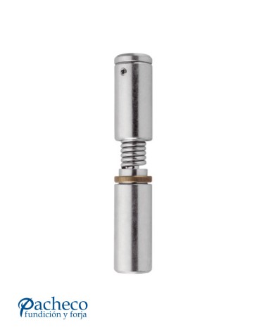 Pernio con muelle para puerta metálica