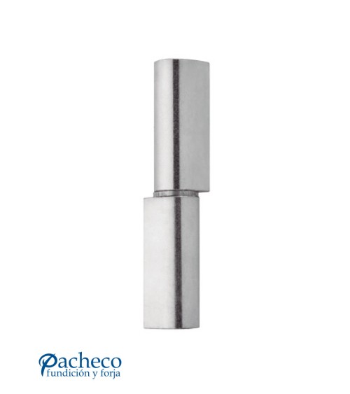 Pernio perfil gota con arandela inoxidable para puerta metálica