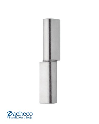 Pernio perfil gota con arandela inoxidable para puerta metálica