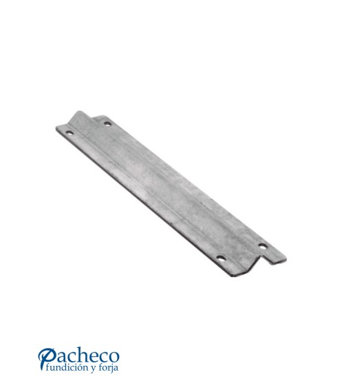 Carril atornillar "V" 20 mm para puerta corredera