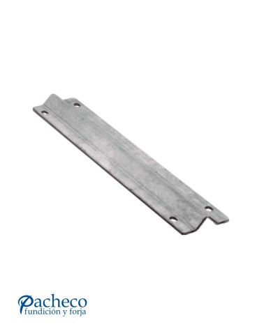 Carril atornillar "V" 20 mm para puerta corredera