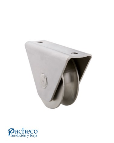 Polea canal "U" 16mm para puerta corredera