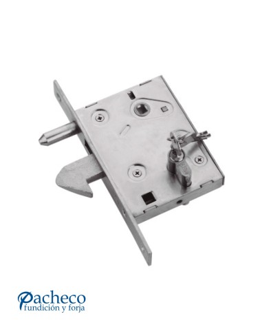 Cerradura de gancho 60 mm para puerta corredera