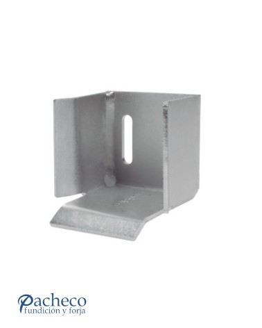 Tope encuentro U-60 para puerta autoportante