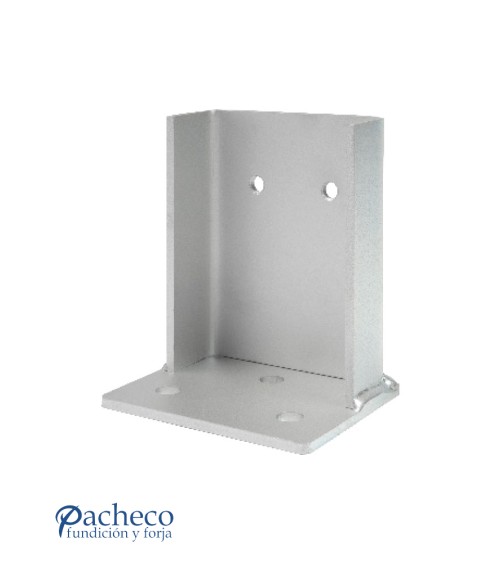 Soporte tope encuentro para puerta autoportante